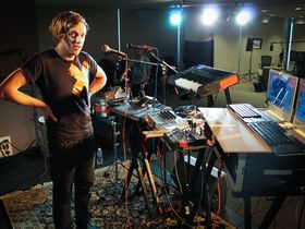 Robert DeLong's live setup in pictures