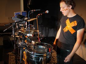 Robert DeLong's live setup in pictures
