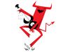 It's a devil playing guitar, what else do you need to know?