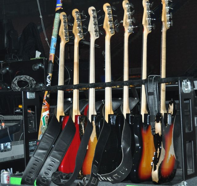 Geddy Lee's basses