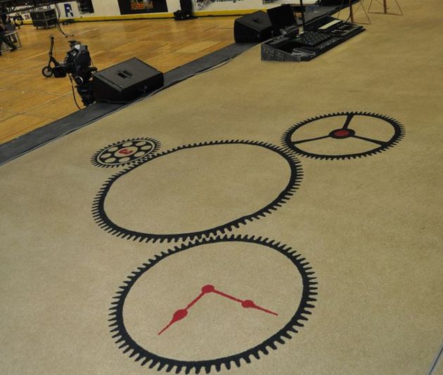 Rush's Time Machine carpet