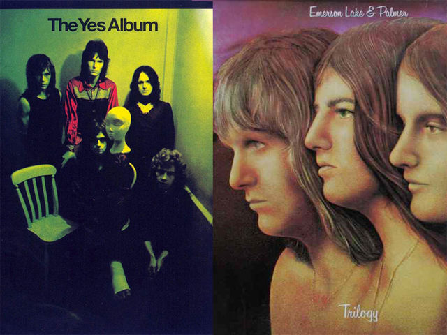 Yes – The Yes Album (1971)/Emerson, Lake & Palmer – Trilogy (1972)