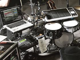 Shakira's drum setup in pictures