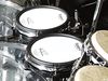 "There's a whole bunch of stuff mixed in and out of the drumset to cover all the different material in her repertoire"