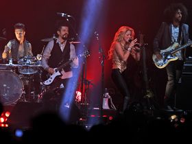 Shakira's drum setup in pictures