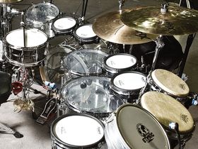 Shakira's drum setup in pictures