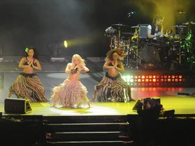 Shakira's drum setup in pictures