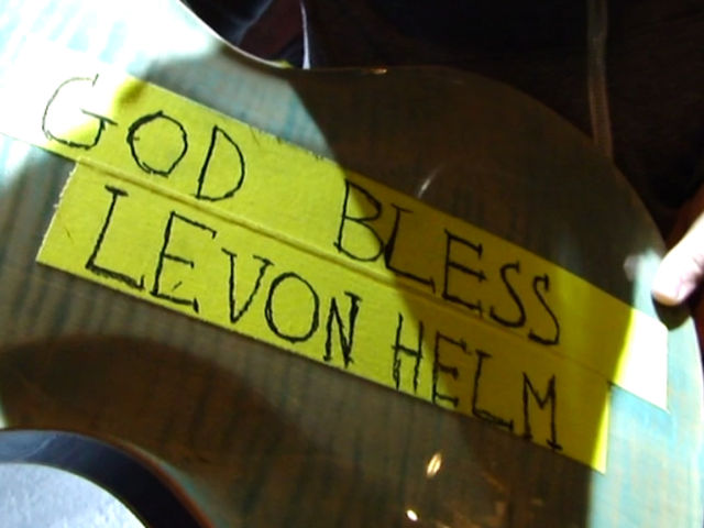 VIDEO: Shinedown guitarist Zach Myers' live setup Myers put a special message on the back of one of his PRS guitars