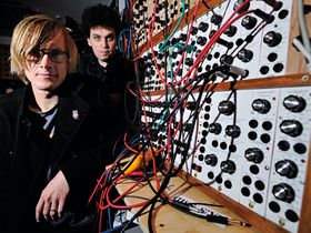 In pictures: Simian Mobile Disco's synth-loaded studio