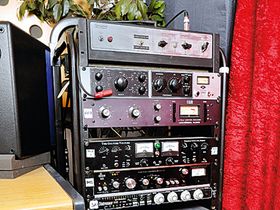 In pictures: Simian Mobile Disco's synth-loaded studio