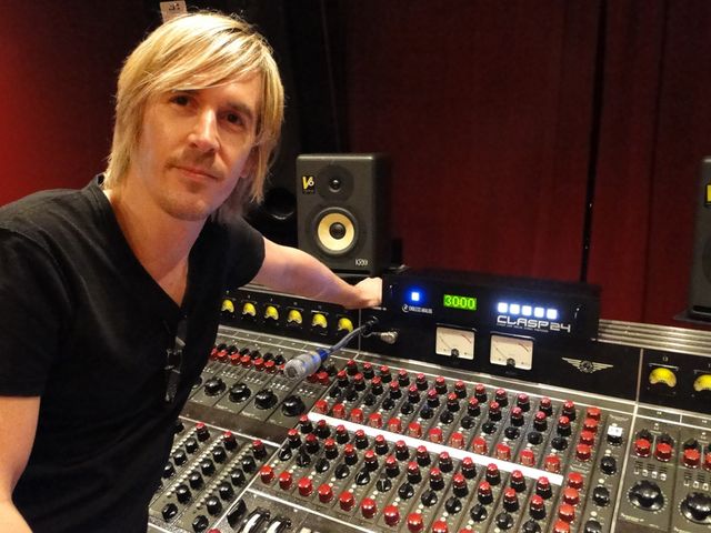 Control Room - Chris Estes with a CLASP unit
