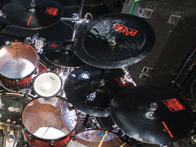 Slipknot's Joey Jordison's drum setup in pictures