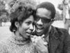 Ordinary Pain Stevie with then-fiancee Syreeta Wright in 1970.
