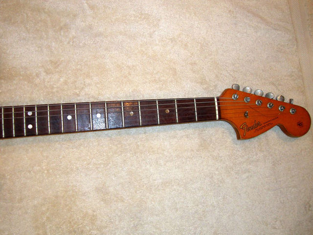All-Star Gear: Steve Morse's Frankenstein Telecaster Steve Morse's Telecaster - neck detail