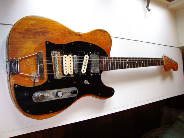 All-Star Gear: Steve Morse's Frankenstein Telecaster Steve Morse's FrankenTele today