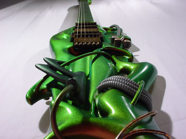 Replicas of Steve Vai's Emerald Ultra Guitar now available