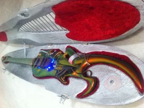 Replicas of Steve Vai's Emerald Ultra Guitar now available