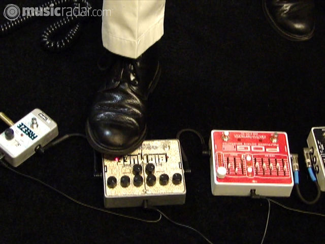 New EHX stompboxes in action from the show floor