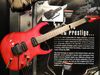 A most 'Prestigious' showing Ibanez's 10th Anniversary Prestige model comes in a red flame finish