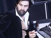 The Greek composer poses sans cigarette, 1979