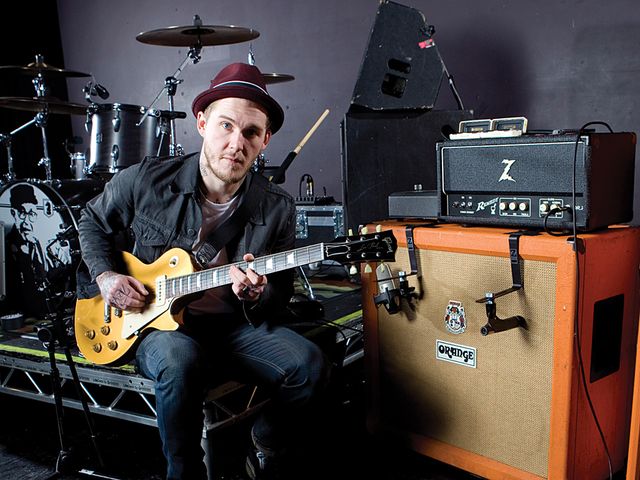 Live rigs revealed: The Gaslight Anthem's Brian Fallon
