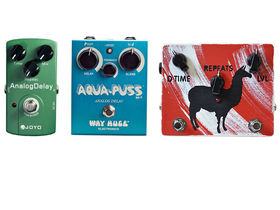 Three to get ready: Analogue Delay pedals