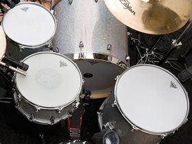 Travis Barker's drum setup: Blink-182/solo drummer's kit in pictures