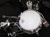 Gogo station: bell, jam block, cowbell, marching snare "I can't wait for a situation where I can play that live"