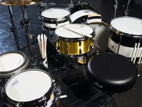 Travis Barker's Transplants drum setup in pictures