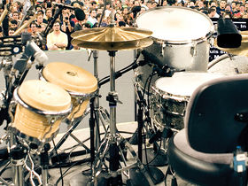 U2's drum setup in pictures: Larry Mullen Jr's 360° Tour kit revealed