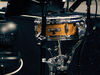 Snares 10" Yamaha Peter Erskine model snare and 14" Ludwig Black Beauty snare drum (main snare)