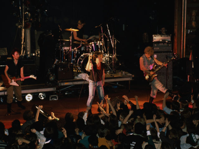 U2 live in 1982 at the Hammersmith Palais