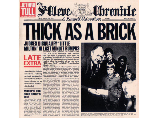 Jethro Tull – Thick As A Brick (1972)