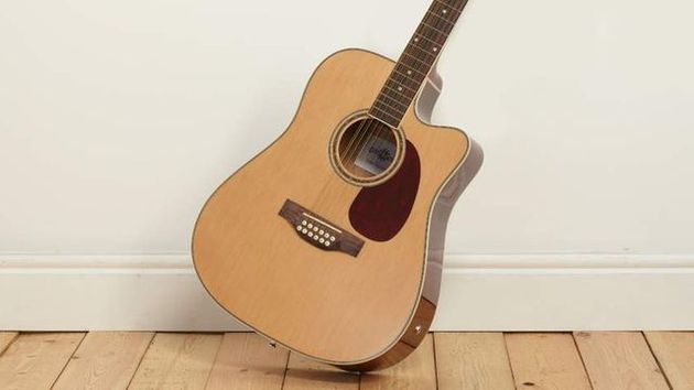 Gear4Music Dreadnought 12-string electro-acoustic guitar
