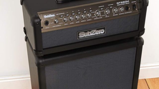SubZero GT260 120W DSP guitar amp stack
