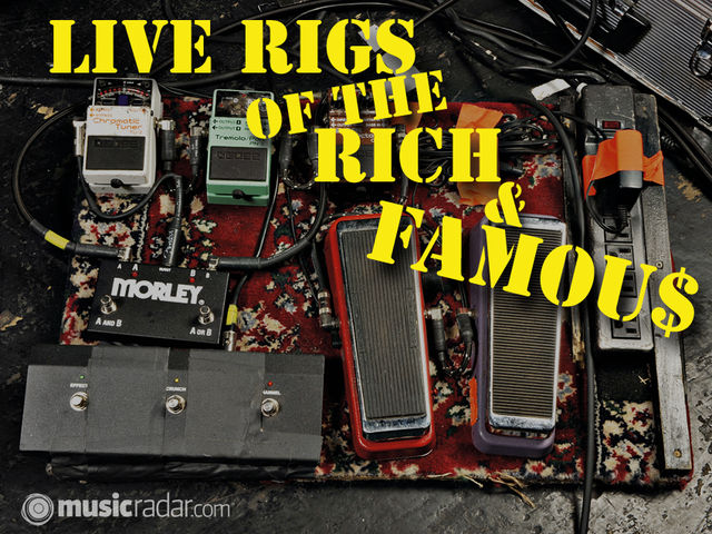 See and hear the gear that the biggest names use onstage