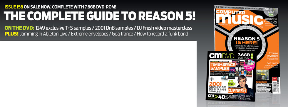 Computer Music 156, October 2010