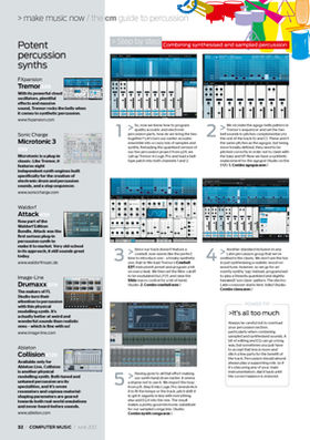 Computer Music 178, June 2012 – Percussion