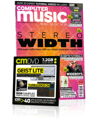 Computer Music 181, September 2012 – STEREO WIDTH – On sale now!