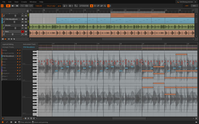Bitwig Layer Editing Layer Editing in Bitwig