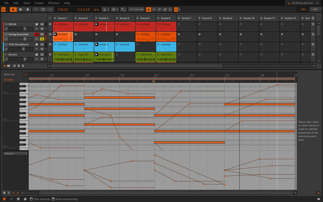 Per-note Automation in Bitwig Studio Per-note Automation in Bitwig Studio