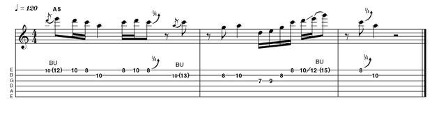 If Eric Clapton and Buddy Guy were to collaborate and create the mother of all area two licks, this is what we think they'd come up with.
