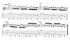 Advanced lick one: Fusion Pentatonic run blank