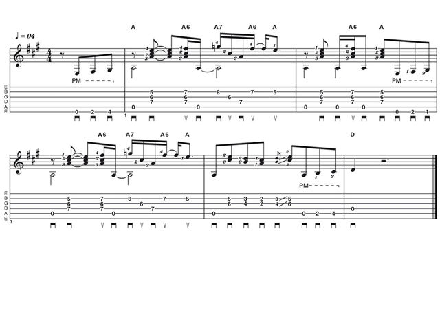 Easy lick one: Scotty Moore style