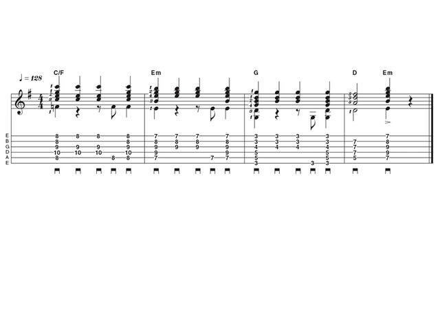 Easy lick one: Clash style riff