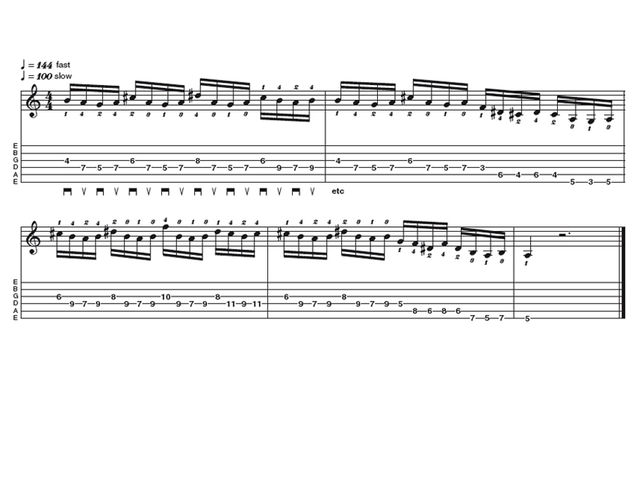 Advanced lick one: King Crimson lines