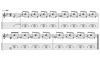 Intermediate lick two: Two-handed tapping blank