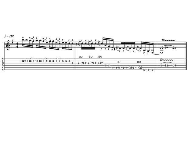 Intermediate lick one: Jeff Beck jam