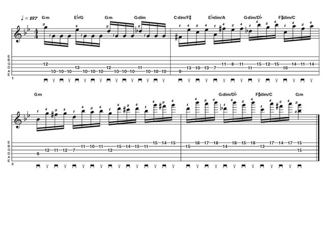 Advanced lick two: Uli Jon Roth