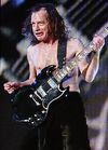 Friday headliners AC/DC had their own stage built just for their set,  but they delivered the goods as expected. Here Angus is in devilish mode with a '61 reissue Gibson SG that's become a favourite of his on the Black Ice tour.